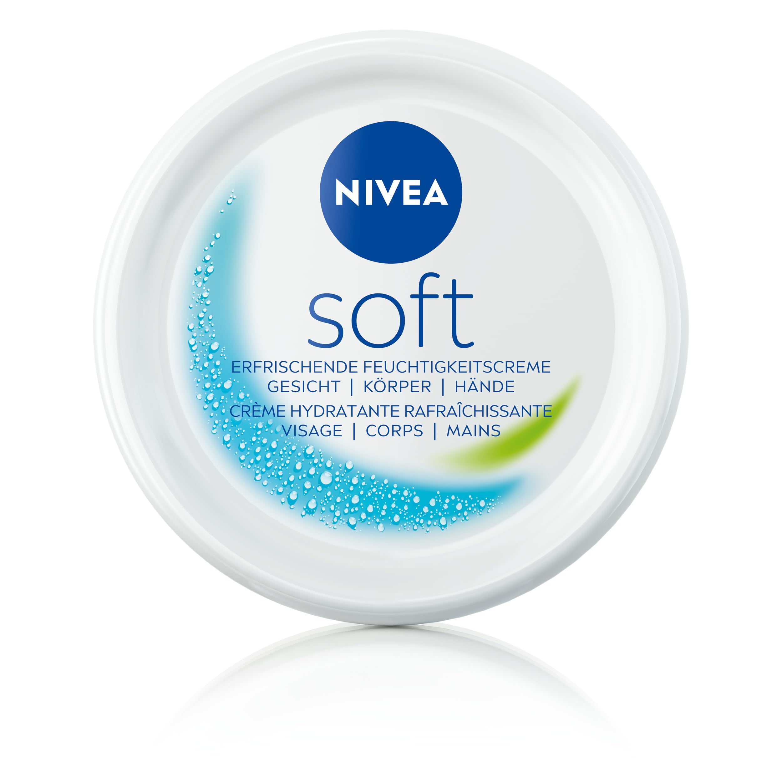NIVEA soft Feuchtigkeitscreme 4 x 50ml Gesicht Körper Hände