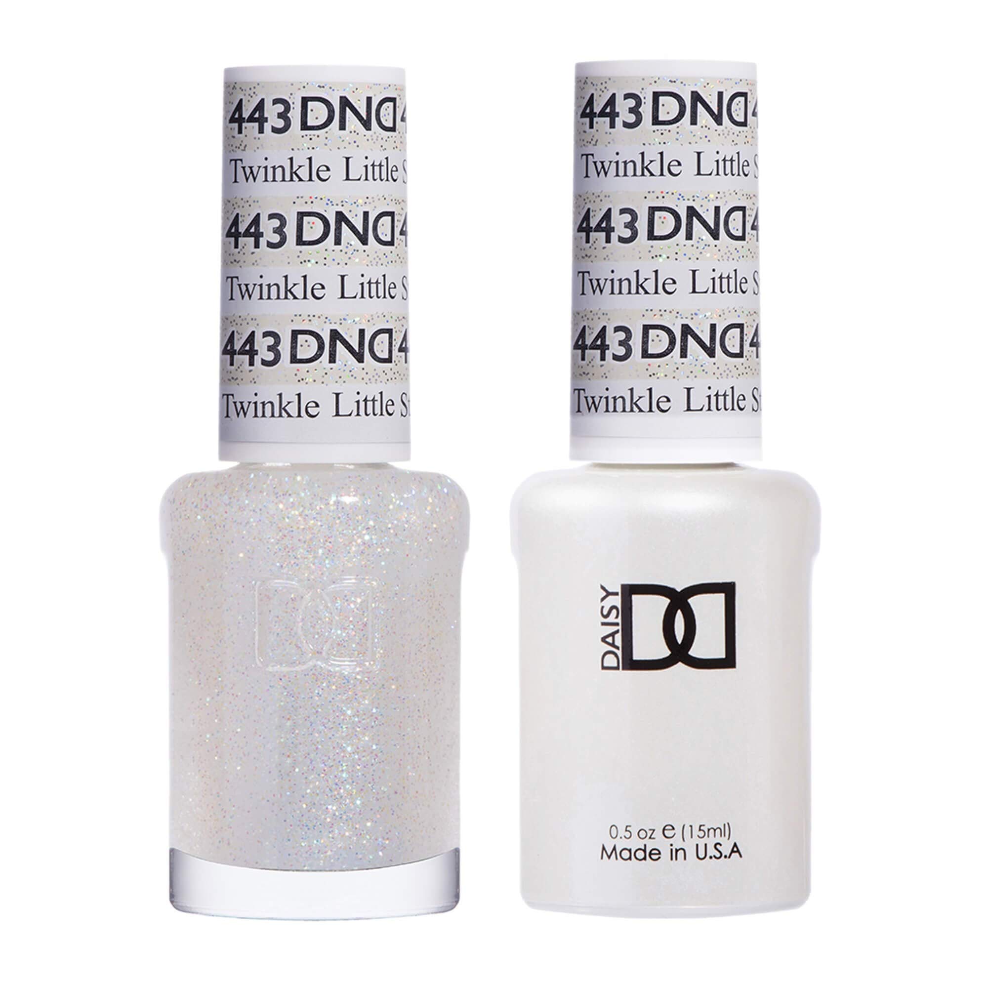 DND Duo Gel & Nail Polish Set - Twinkle Little Star 443-2x15ml