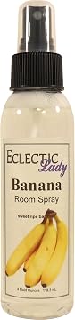 Banana Room Spray, 4 oz, For Home, Room, Office