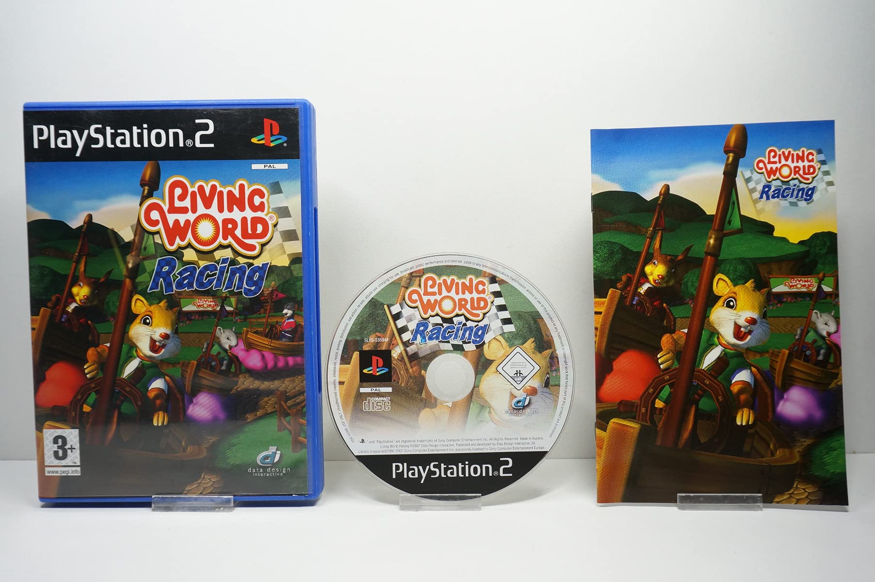 Jeu PS2 Living World Racing - Sony PlayStation 2 PAL Complet VF (bon état)