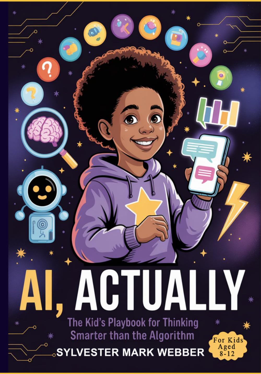 AI, Actually: The Kid’s Playbook for Thinking Smarter than the Algorithm (THE ACTUALLY SERIES: Not simplified. Not dumbed down. Actually explained.)