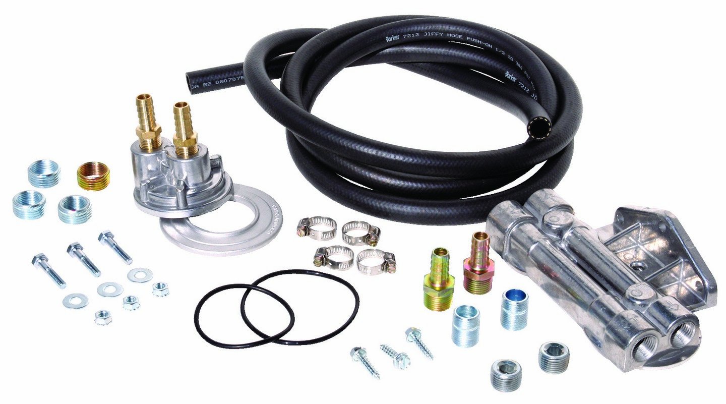 Perma-Cool 10795 Universal Remote Dual Oil Filter Kit