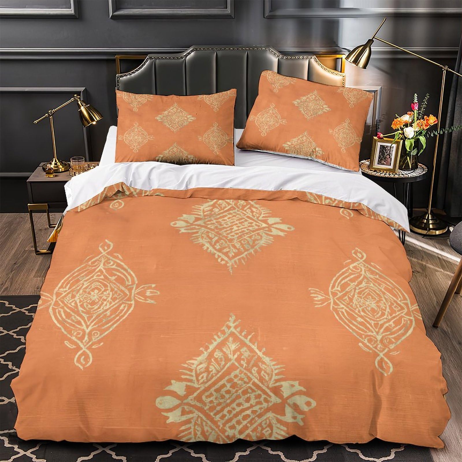 Drap de couette microfibre hypoallergénique respirant avec zip invisible 135x200cm