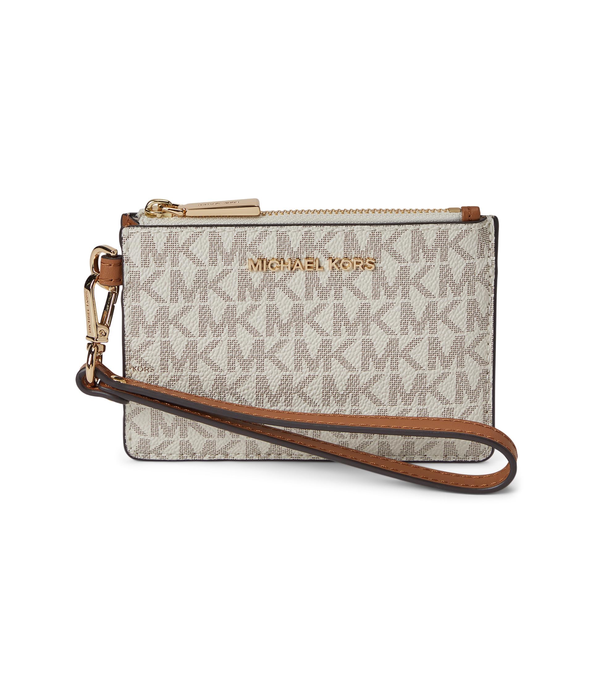 Michael Kors Jet Set Small Coin Purse Vanilla One Size