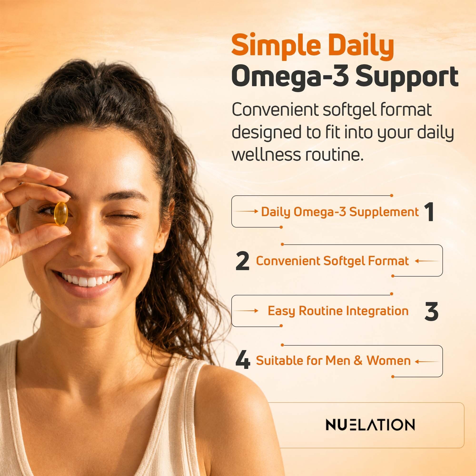 Omega 3 Fish Oil 2000mg. Fish Oil Omega 3 Supplements to Support Heart Health, Brain Functions and Cardiovascular System - Non-GMO, Gluten-Free & Keto-Friendly - 60 Servings, 120 Softgels — Amazon image 4