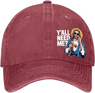 Y'all Need Jesus Christian Golf Hats Garde Cap for Men