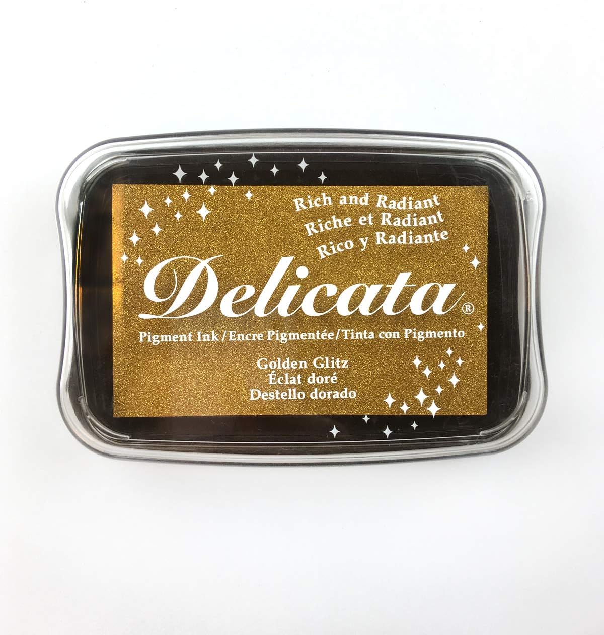 Delicata Ink pad, Golden Glitz