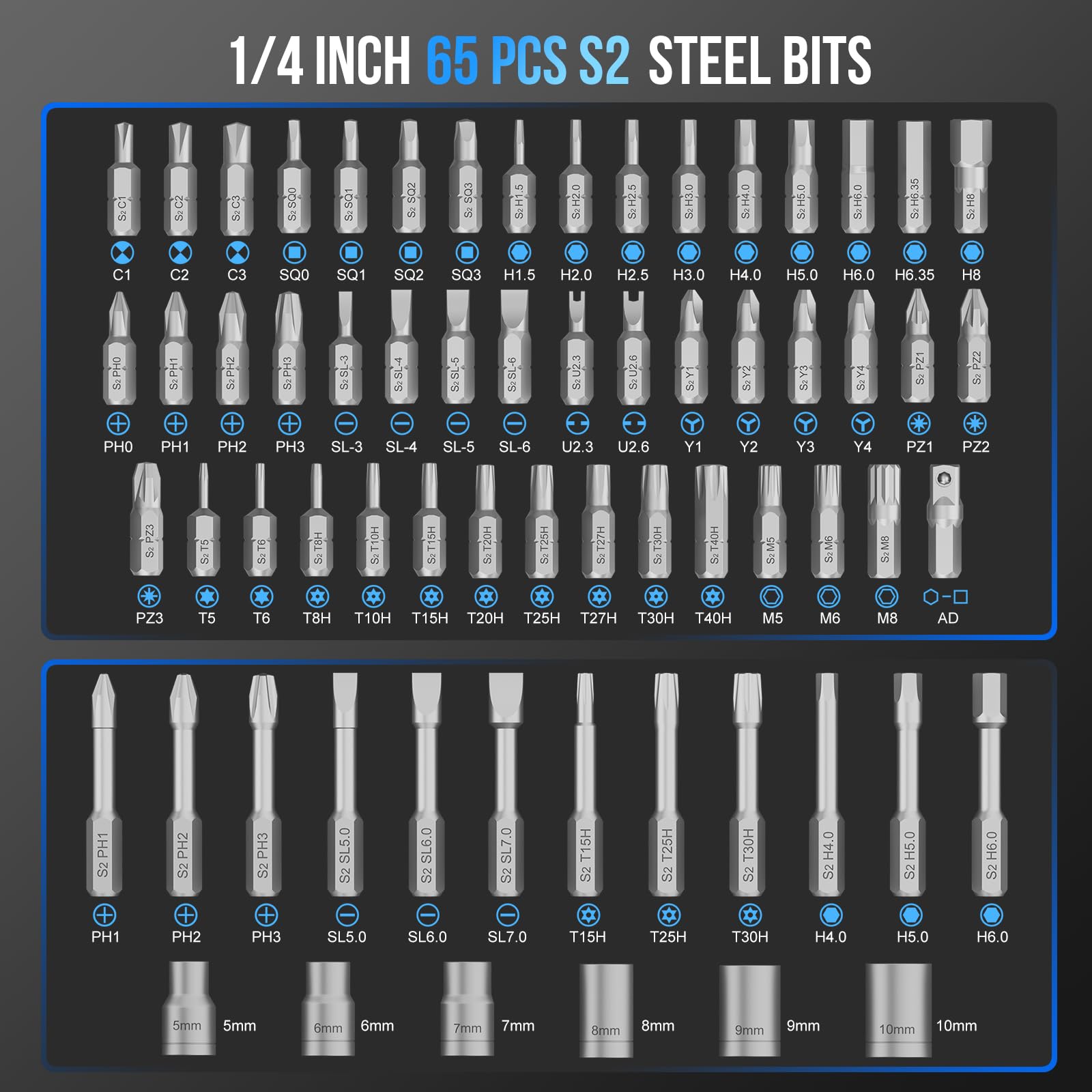 STREBITO 71-in-1 Ratchet Screwdriver Set - Magnetic -3