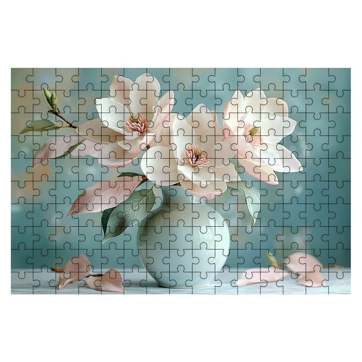 1500 puzzli dla dorosłych, puzzle kwiatowe dla dorosłych 1500, puzzle butelkowe, gra edukacyjna, wymagające gry logiczne dla całej drewnianej puzzli, dekoracja domu, prezenty dla kobiet -2319
