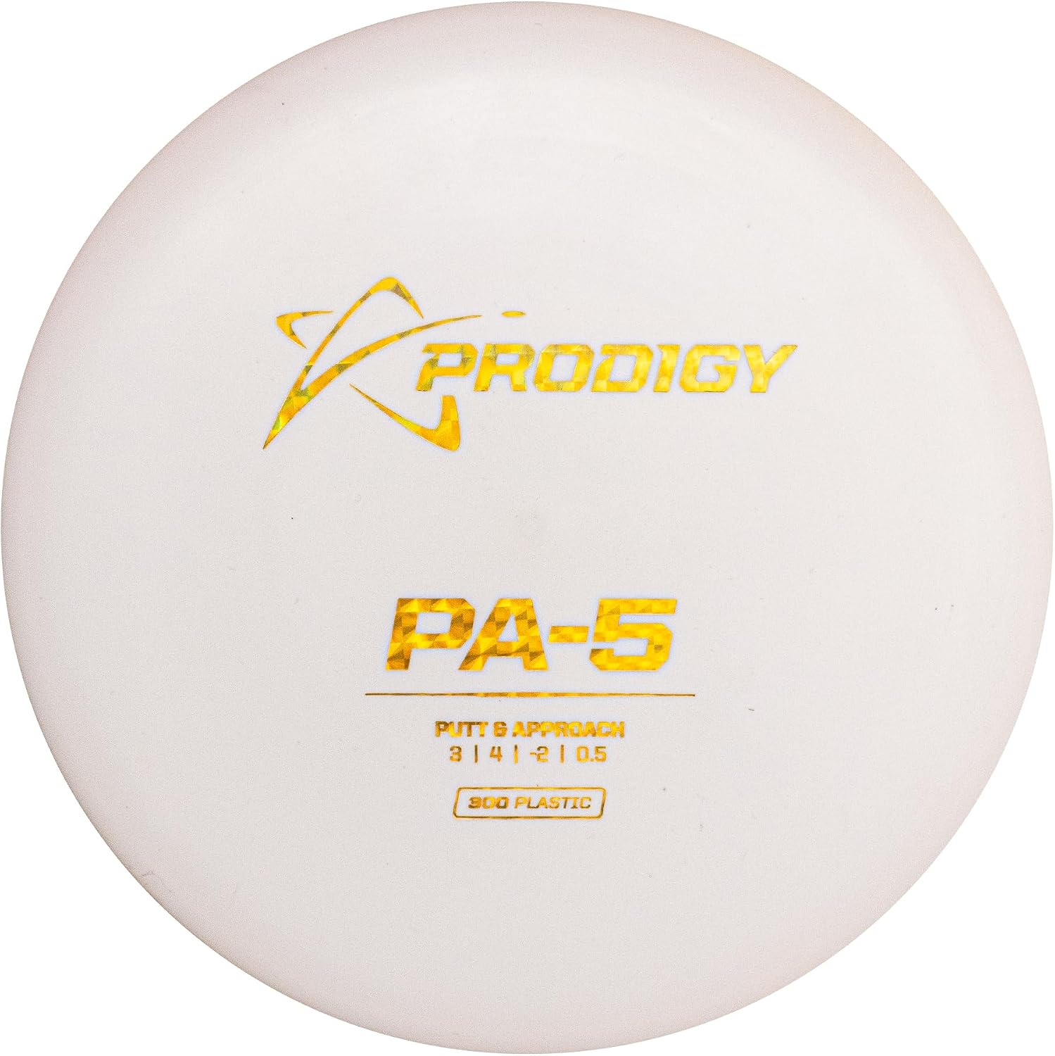 Prodigy Disc 300 PA-5 | Understable Disc Golf Putter | Great for Turnovers & Hyzer Flip Shots | 170-177g | Grippy 300 Plastic | Great Beginner Disc Golf Putter | Colors May Vary