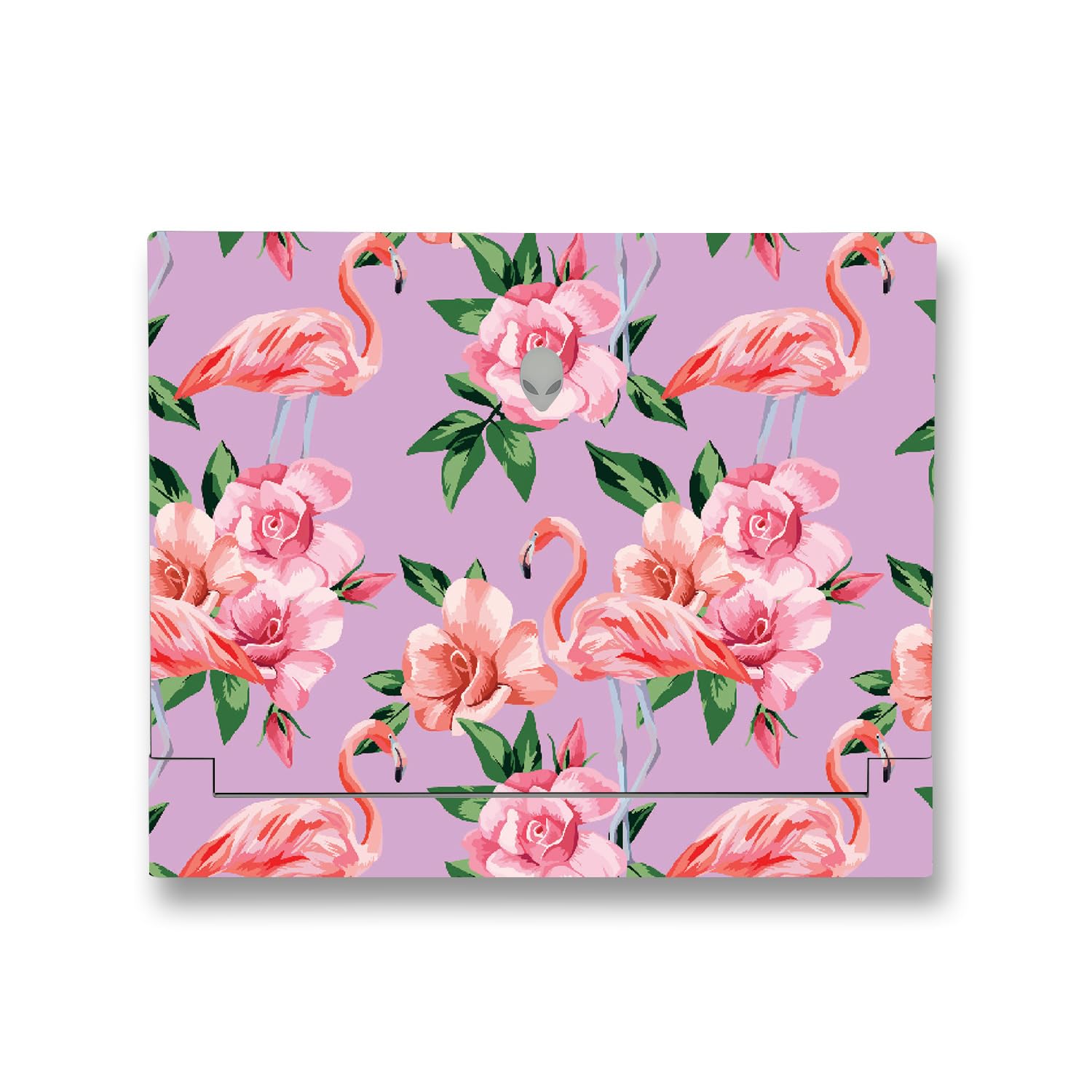 MightySkins Skin Compatible with Alienware X14 R2 (2023) Full Wrap Kit - Flamingo Rose | Protective, Durable, and Unique Vinyl Decal wrap Cover | Easy to Apply &amp; Change Styles | Made in The USA