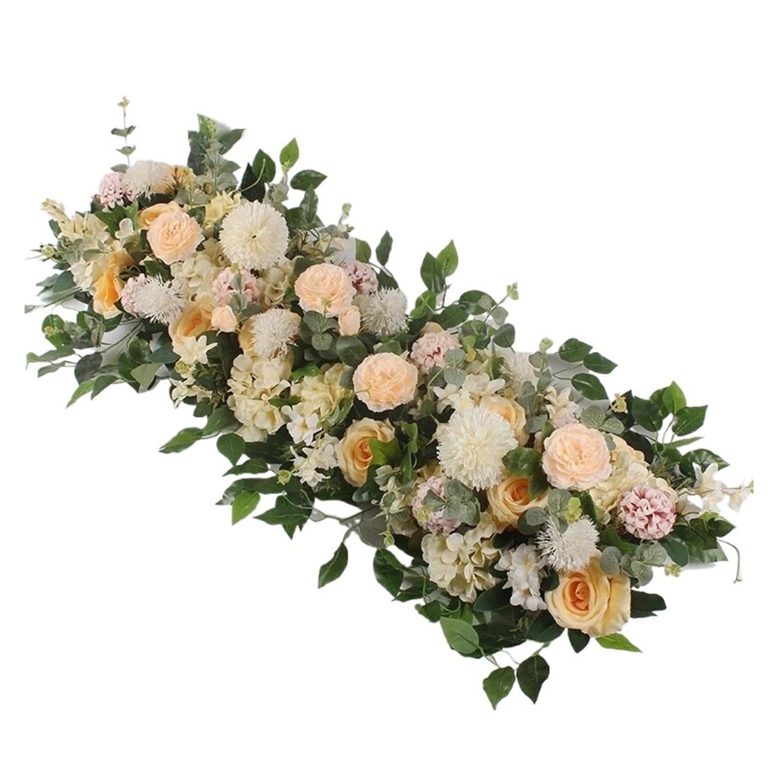 MNUvxzaewf 100cm Wedding Table Centerpiece Flowers Backdrop Wall Arches Decor Party Stage Floral(Champagne)