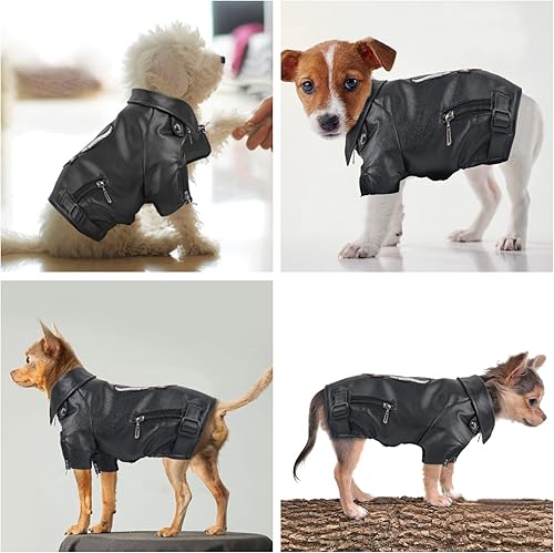 Miniatura 5 de Chaqueta de piel sintética suave para cachorros, abrigo impermeable para invierno, ropa cálida para mascotas, perro, gato, chaqueta para perros