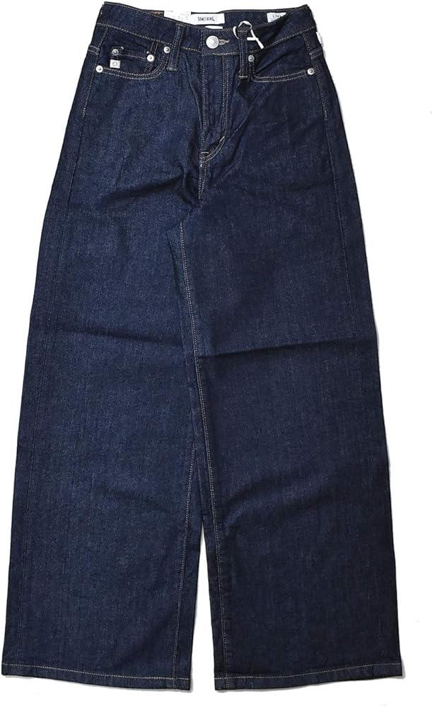 Amazon | [サムシング] ジーンズ LISA ワイド デニムパンツ