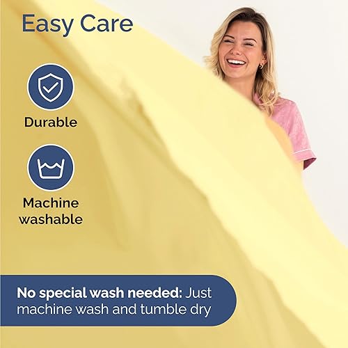 Vista 1424 de Juego de sábanas Split King de 7 piezas, sábanas transpirables y refrescantes, sábanas de hotel, bolsillos profundos, ajuste fácil, suaves y sin