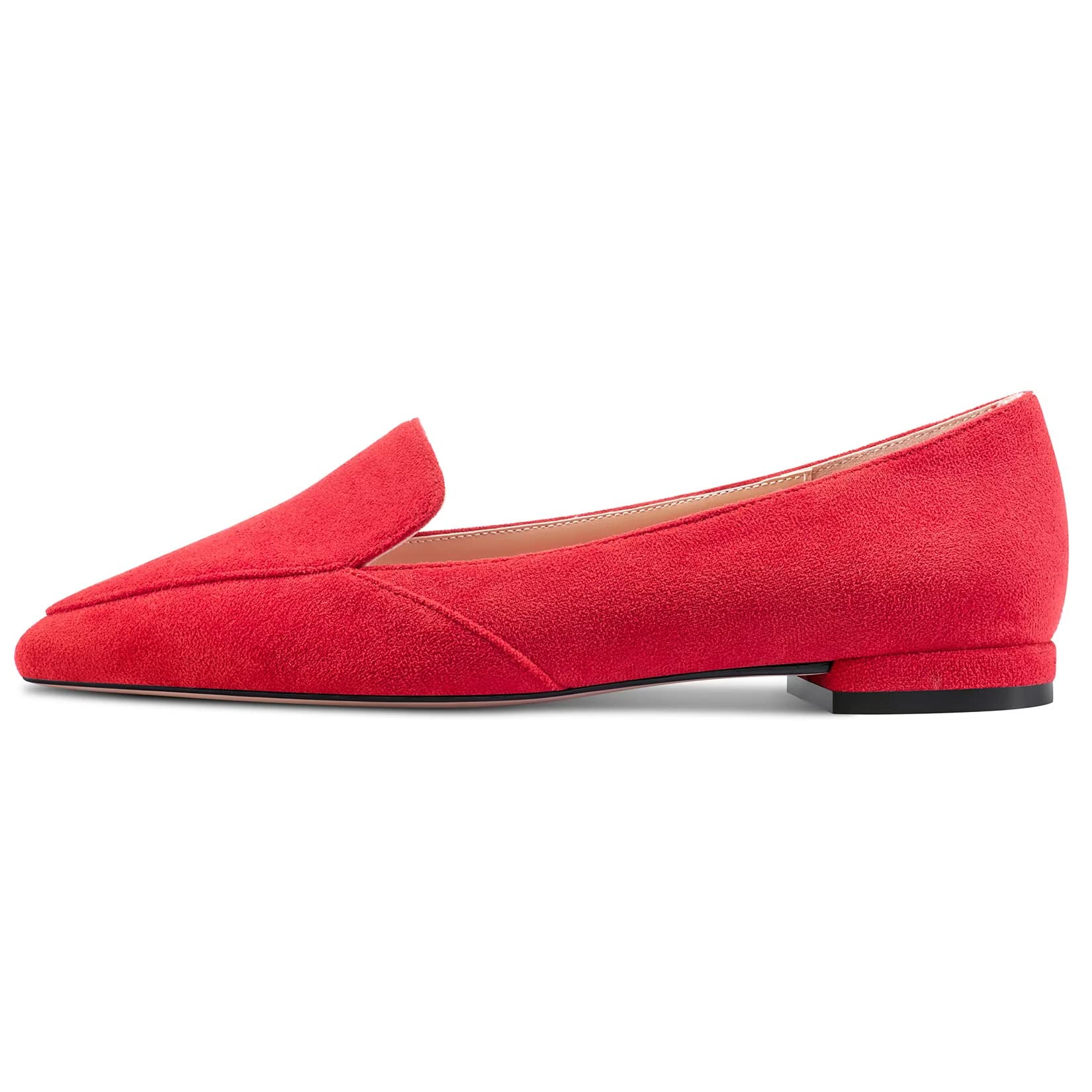 Castamere Mujer Bajos Heel Puntiaguada Punta Slip-on Pumps de Boda Oficina Zapatos