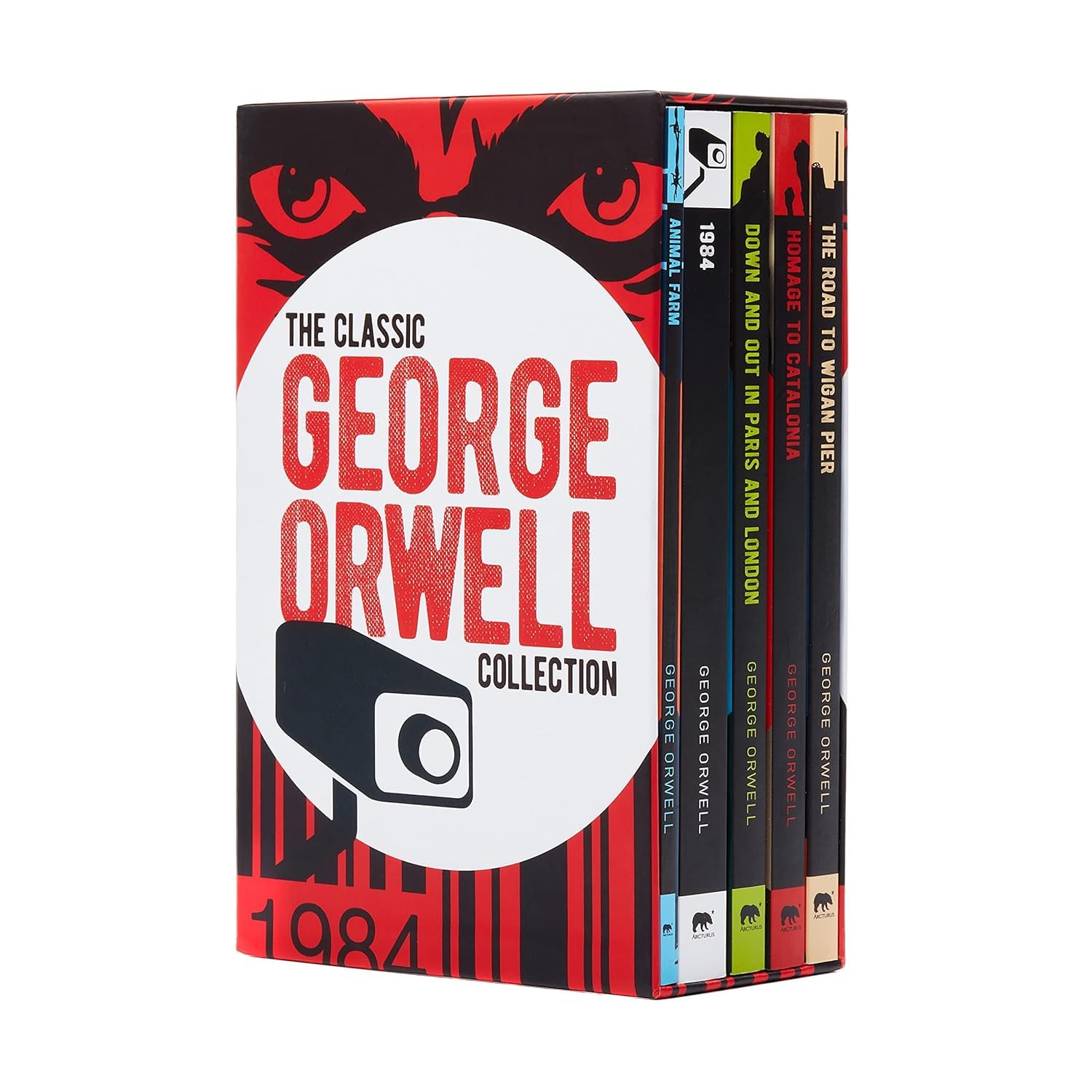 The Classic George Orwell Collection: 5-Book paperback boxed set (Arcturus Classic Collections, 7)