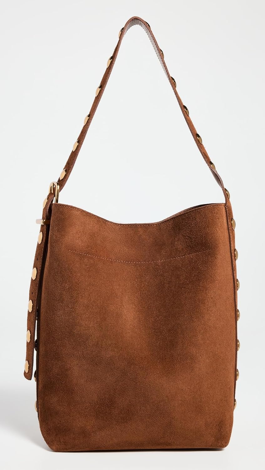 Madewell Women's The Essential Bucket Tote in Suede - Image 3