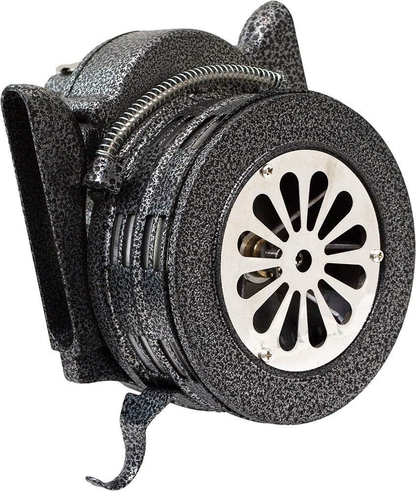 Vixen Horns VXS-1000M Loud Hand Crank Manual Operated Portable Metal Alarm/Siren (Air Raid) and VXI3232P 12V Multi-Purpose Portable Compressor Tire/Toy/Inflatable Inflator Bundle