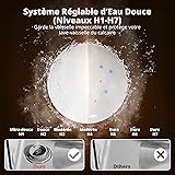 AIRMSEN 2025 NEW Upgraded Table Top Dishwasher, Countertop Dishwasher No Plumbing with Water Softener, 8+3 Wash Programs, 5L Tank, 1–18H Delay Start, Child Lock, 360° Dual Spray Arms - 4