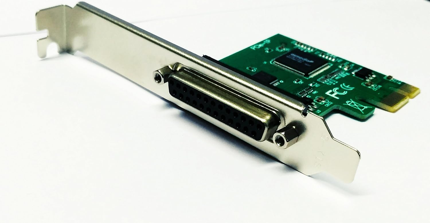 Ultima™1 Port PCI Express Dual Profile Parallel Adapter Card SPP/EPP/ECP 2X DB25 IEEE 1284