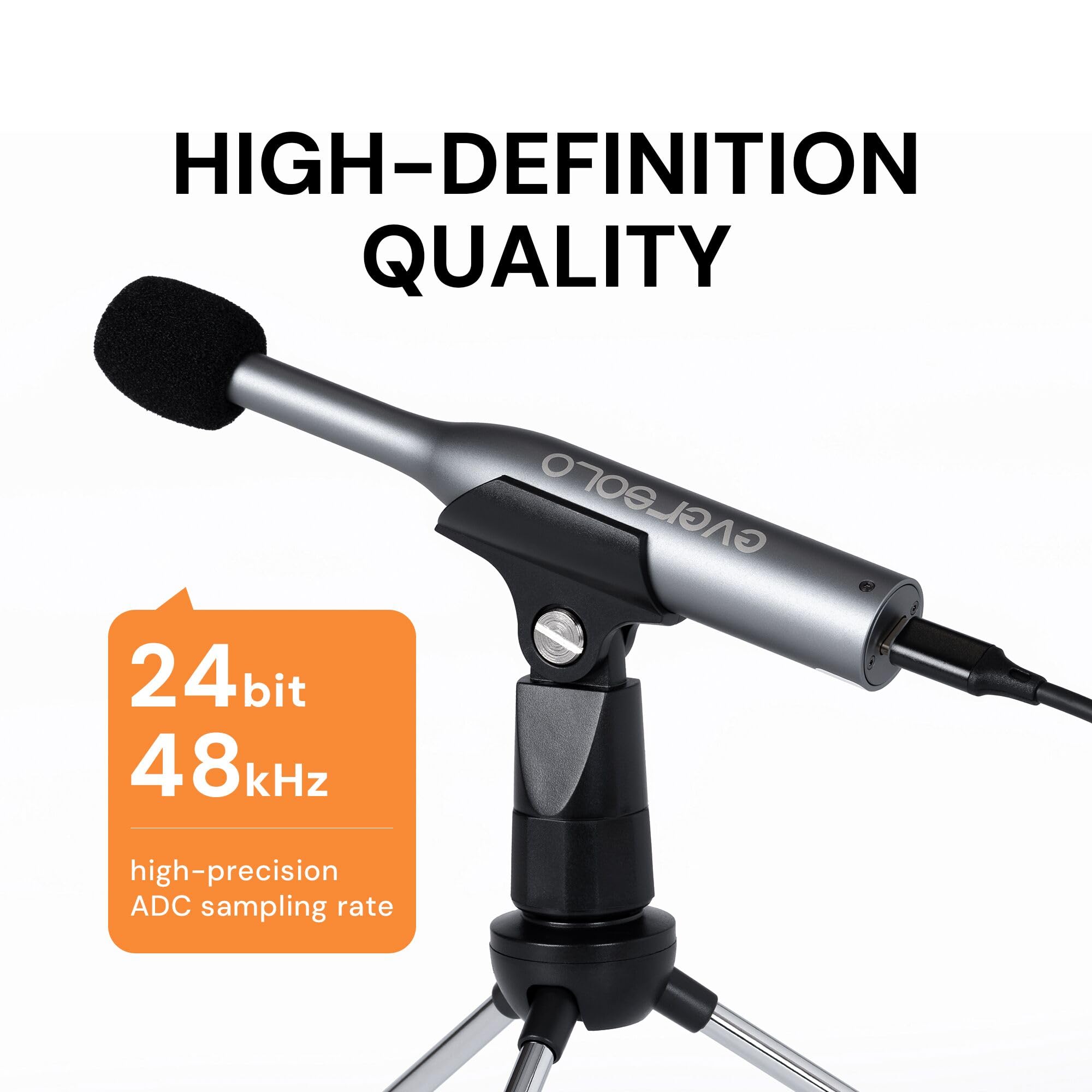 Amazon.com: EVERSOLO EM-01 Measurement Microphone,Omnidirectional
