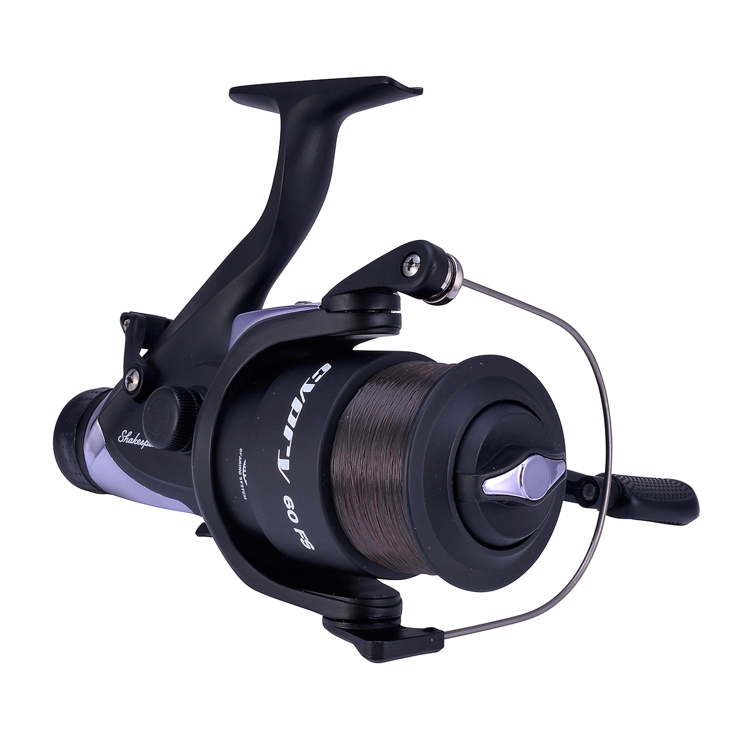 Shakespeare Cypry FS Freespool Fishing Reel - Carp Fishing Style Reel For Bait Fishing - Carp, Barbel, Tench, Bream, Black