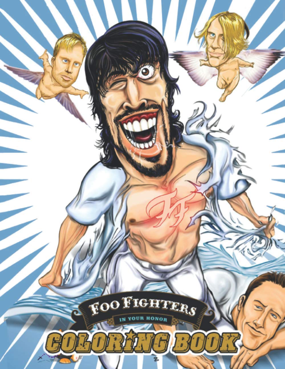 Buy Foo Fighters Coloring Book Special Bunch Of Foo Fighters