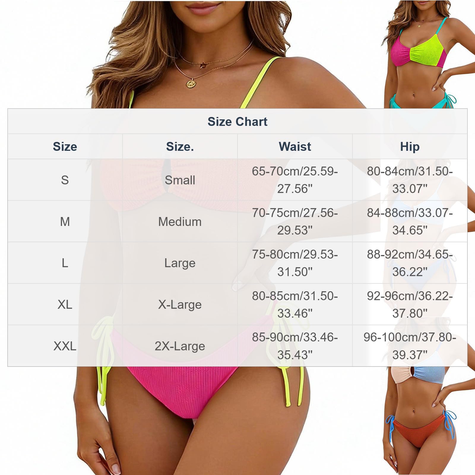 Damskie bikini dwuczęściowe wyściełane bezprzewodowe slim fit jednolity kolor regulowane paski wiązane boczne dół strój kąpielowy zestaw plażowy basen wakacje