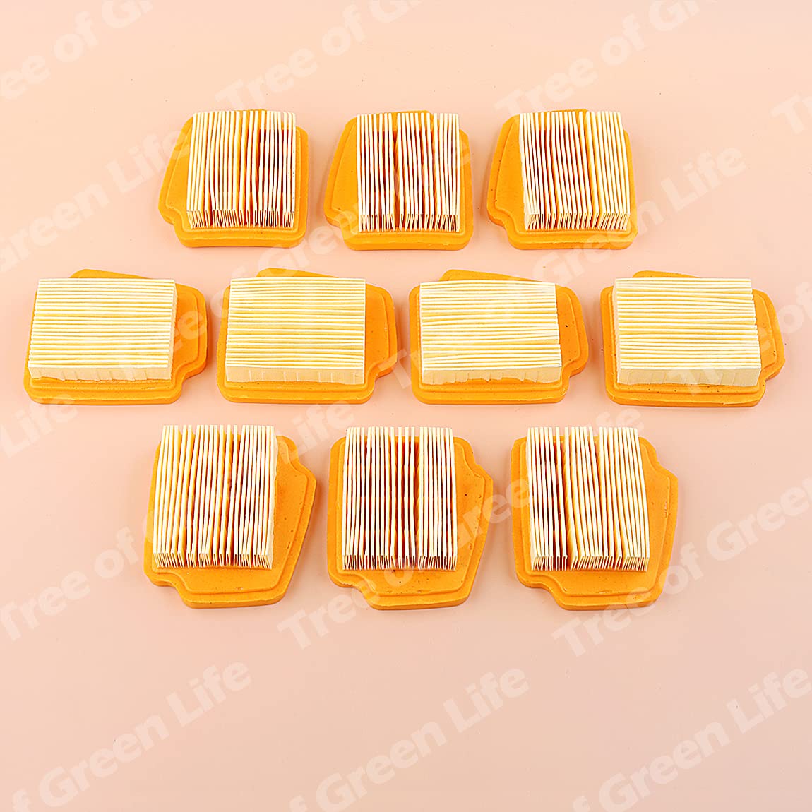 10 pz/Lotto Filtro Aria Cleaner for Stihl KM94 SP92C SP92TC KM94R KM94RC Trimmer 4149 141 0300