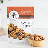 HUDSON PECAN COMPANY: Sweet Heat Georgia Pecans | Perfectly Balanced Roasted Sweet Flavor with a Little Kick (Heart Healthy Gourmet Candied Nut Snack, Great for Salads or Snacking), 8 oz Resealable Pouch
