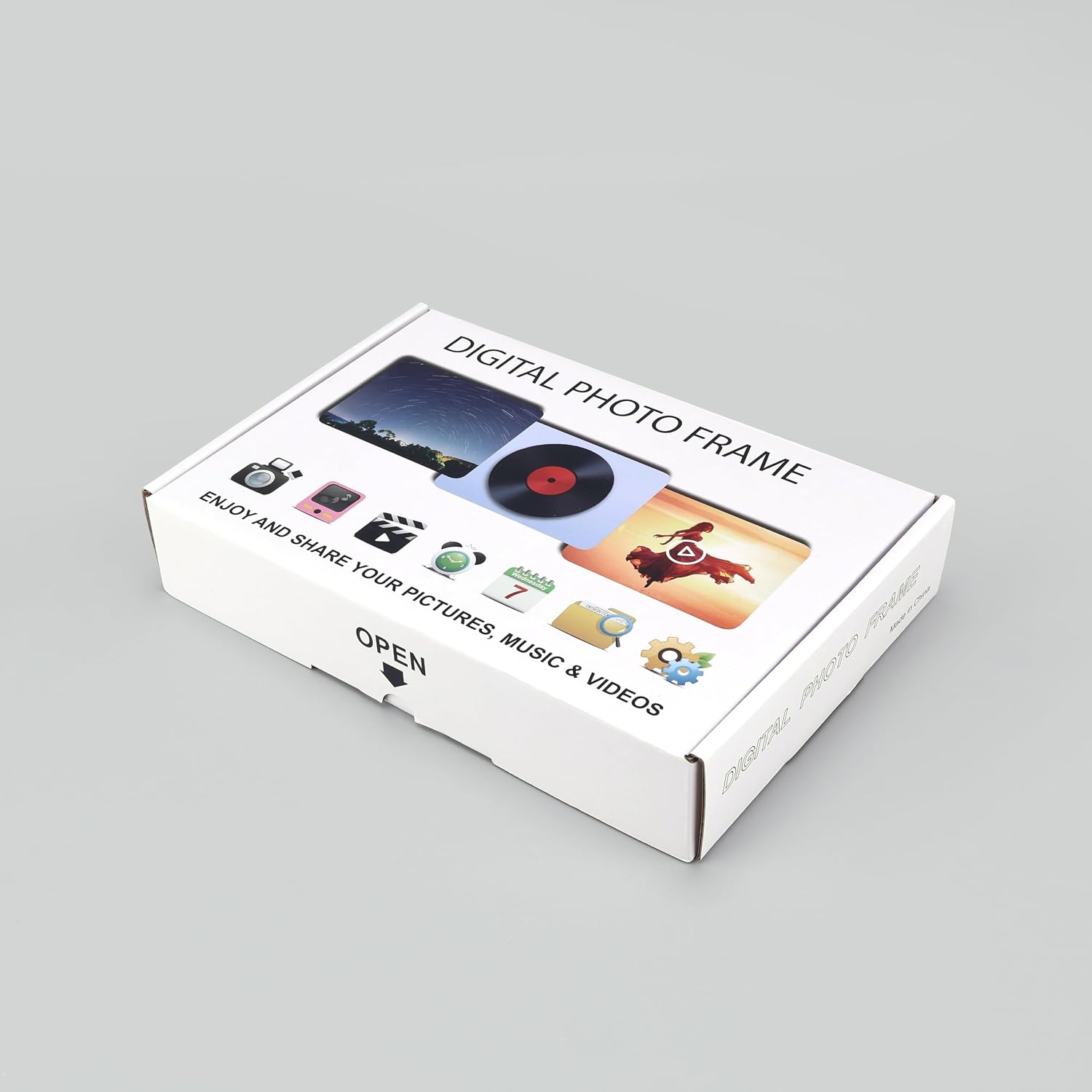 7 Inch Digital Picture Frame, White