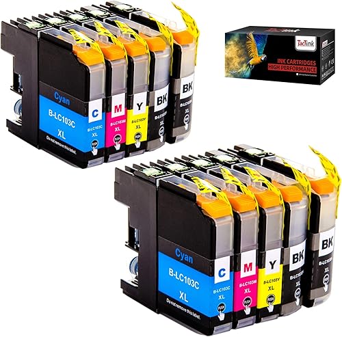 Cartuchos de tinta compatibles Brother LC103 LC103XL LC101 de repuesto para Brother MFC-J870DW MFC-J6920DW MFC-J6520DW MFC-J450DW MFC-J470DW (4
