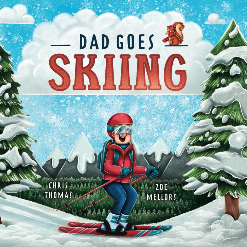 Dad Goes Skiing