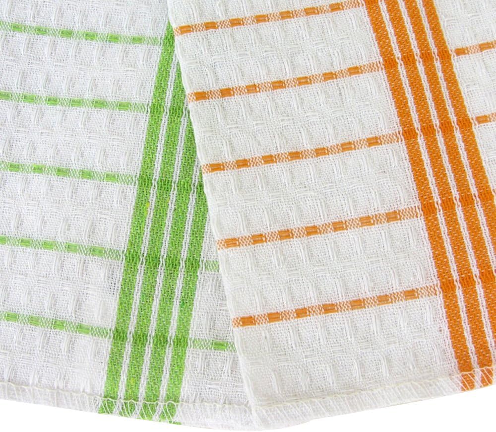 Multi-Purpose Cleaning Cloths , Kitchen Cleaning Towel , Wash Cloth , Dish Cloth ,Perfect for Kitchens, Dishes, Car, Dusting, Drying Rags, 11.5 x 11.5", Set of 10 - Teal Lattice