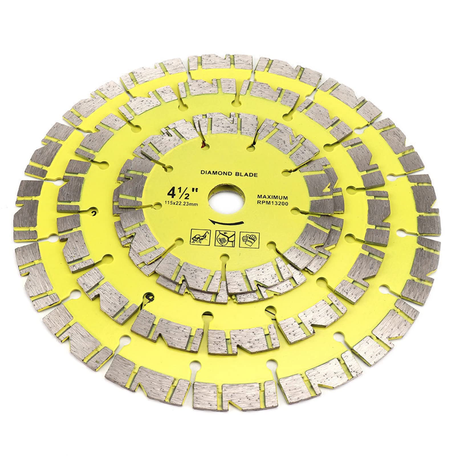 Diamentowa tarcza szlifierska， 115/125/180/230mm Diamentowa tarcza tnąca Super cienka do marmuru, betonu, gresu porcelanowego do przecinarek Narzędzie tnące(125x22.23mm)