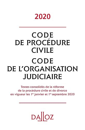 Code de procédure civile: Code de l'organisation judiciaire