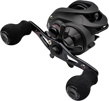 FISHDROPS Baitcaster Reels, 9+1BB, CNC Aluminum Spool, Magnetic Brake System Bait Caster Reel High Speed Gear Ratio 7.01 Ultra Smooth Low Profile Baitcasting Fishing Reel