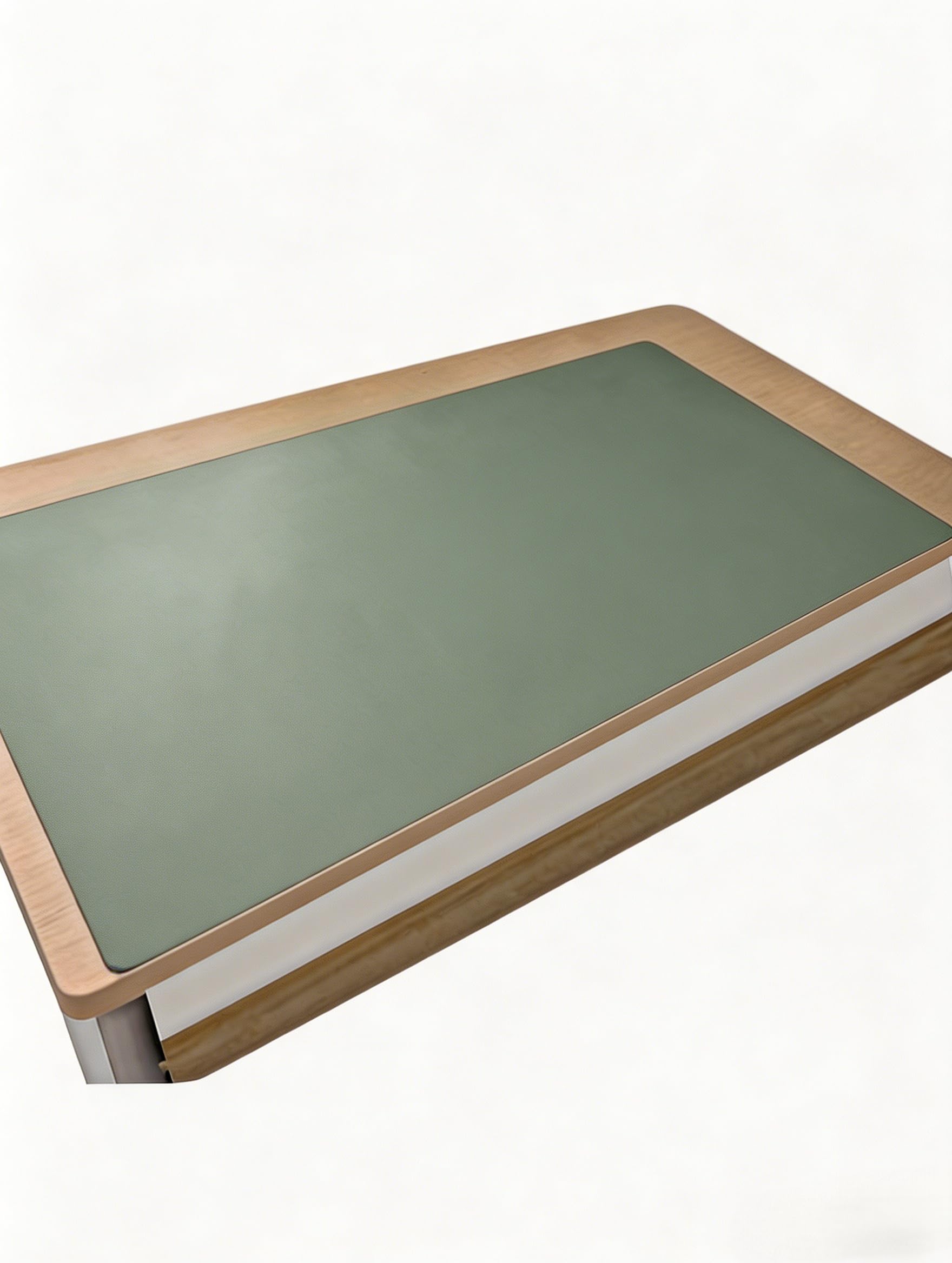 YuSevenUni Anti-Glare Desk Mat for Study– Sage Green, 40×60 cm