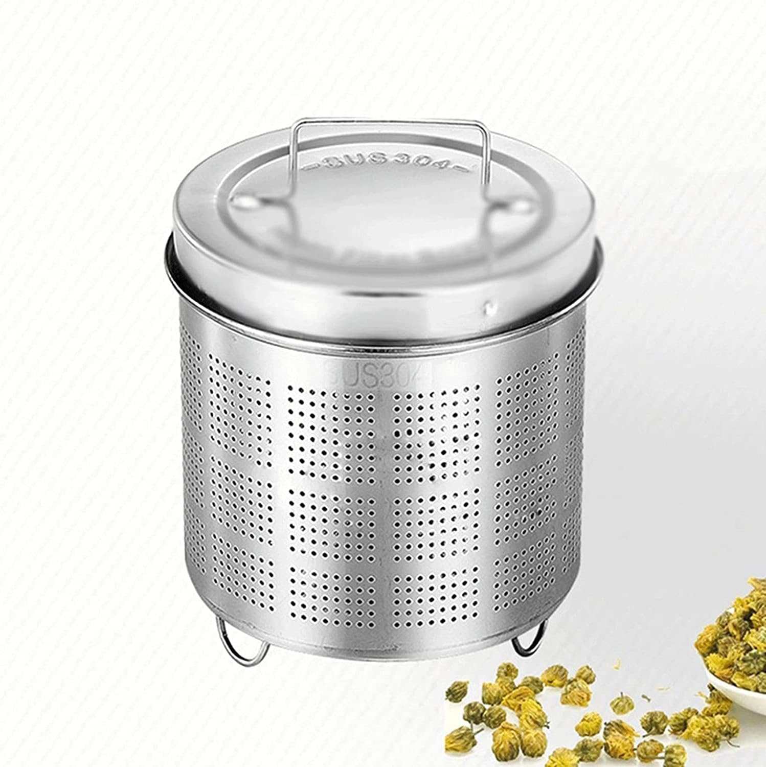 sieves strainers fine mesh Reusable Stainless Steel Mesh Tea Infuser Tea Strainer Teapot Tea Leaf Spice Drinkware Kitchen Accessories