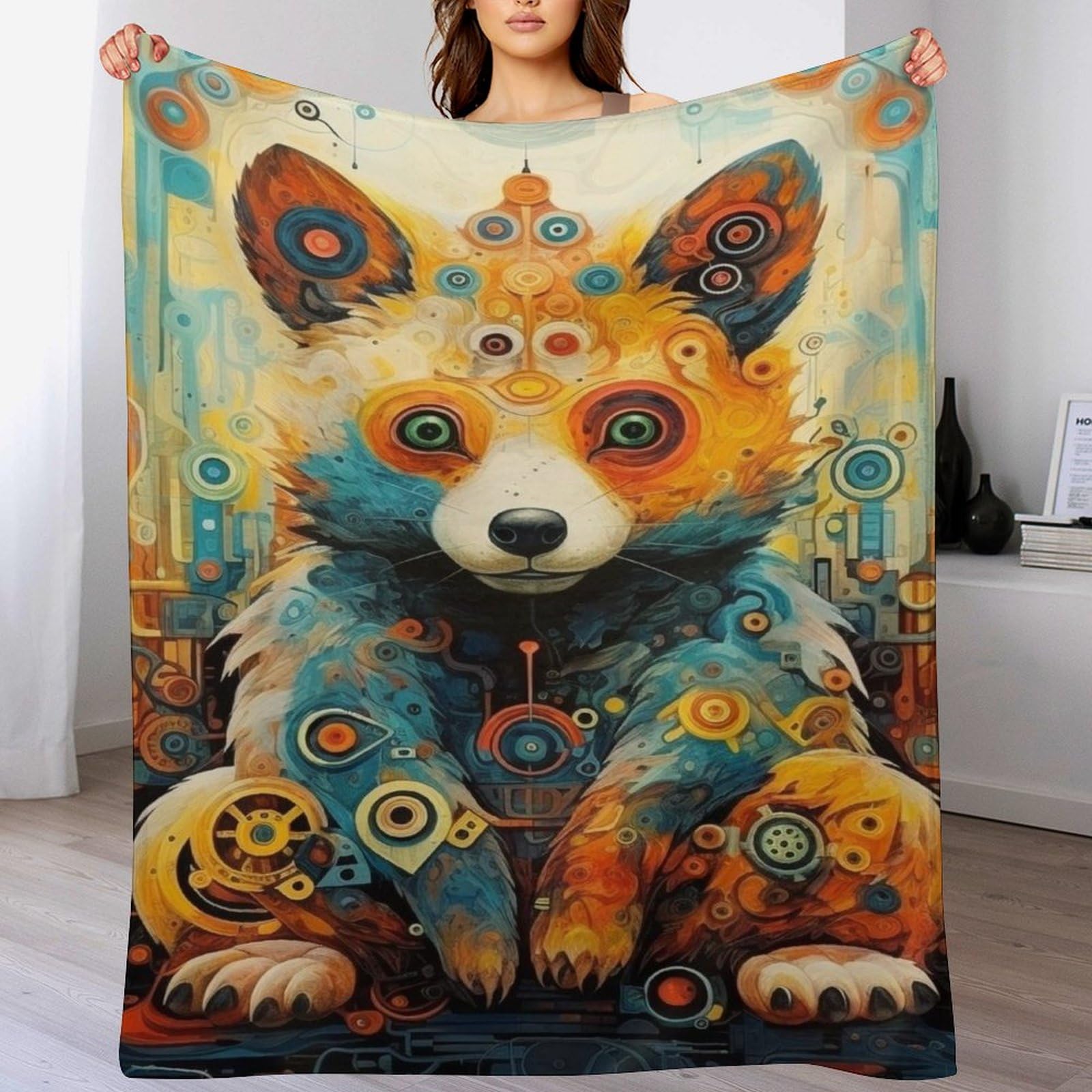 Couverture polaire flanelle 180x200 de qualité supérieure pour lit