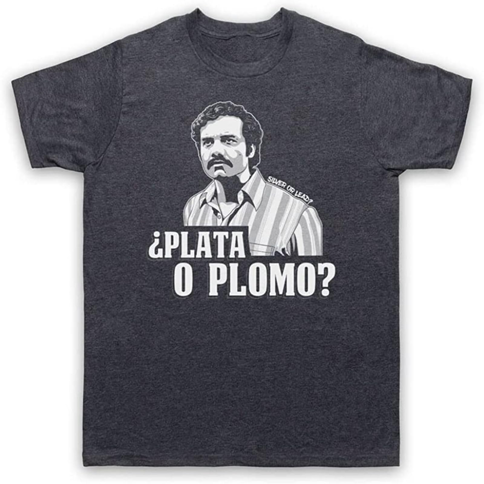 Narcos Pablo Escobar Plata O Plomo Silver Or Lead Tv Mens T-Shirt Size L