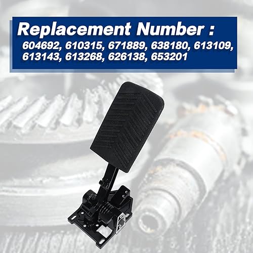 Miniatura 3 de Spatte Conjunto de pedal de acelerador apto para carritos de golf eléctricos EZGO RXV y 2Five 1988-2022 Reemplazar 604692 610315