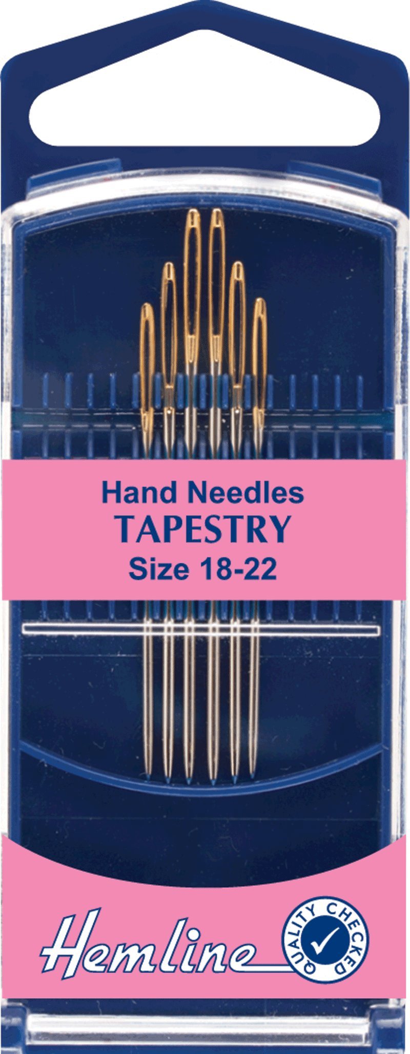 Hemline Premium Hand Needles Tapestry Size 18-22 H283G.1822