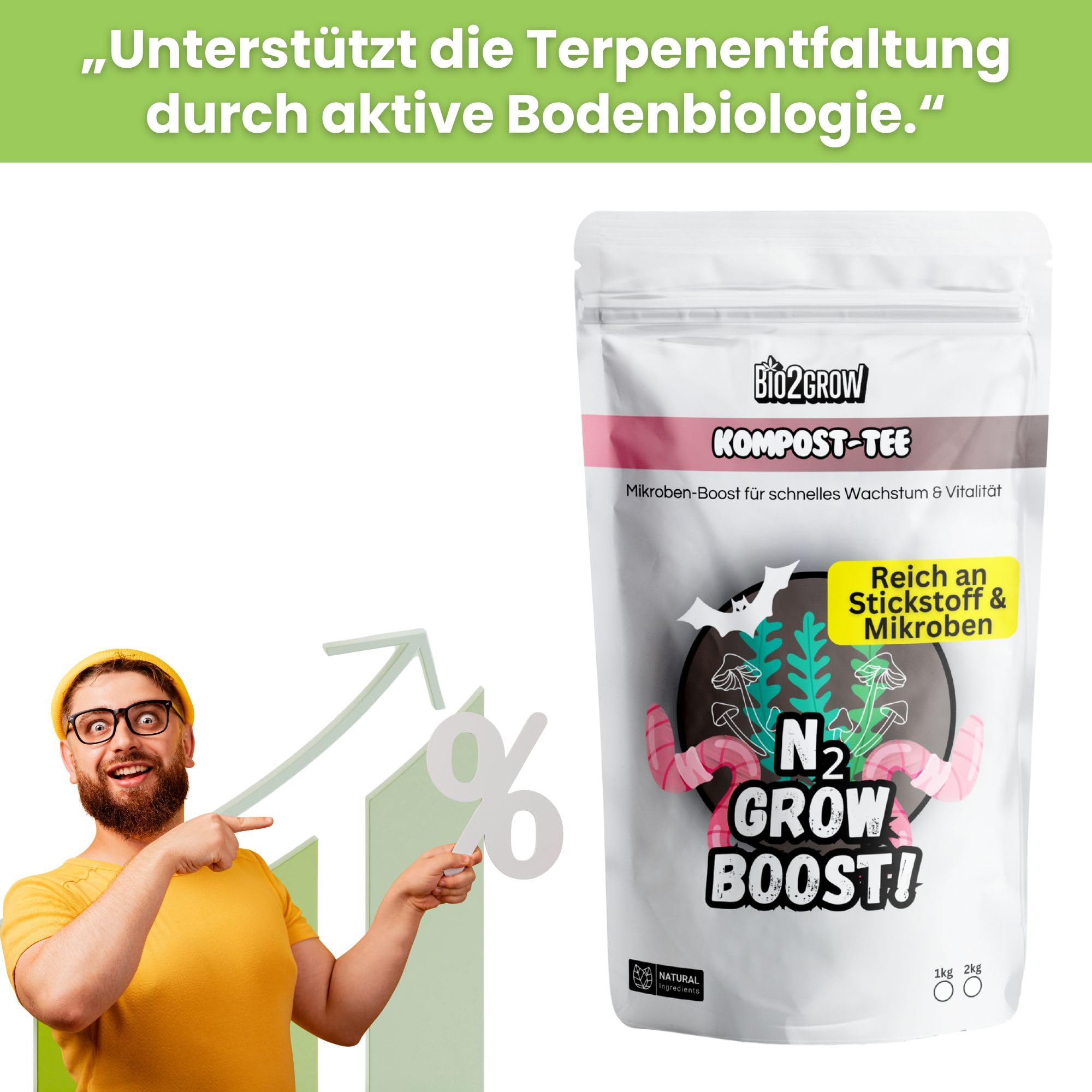 Thé de compost - 1 kg (1000 g)