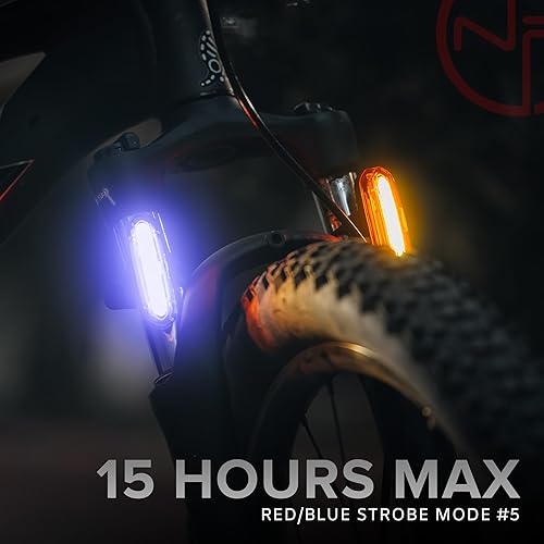 Miniatura 3 de Night Provision PSR-120 - Luz trasera de la patrulla policial roja y azul recargable por USB para uso profesional solamente