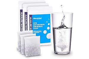 Triple Pack Water Filtration Pouch - Alkaline Hydrogen Rich Water For Bottles, Pitchers, and Jugs