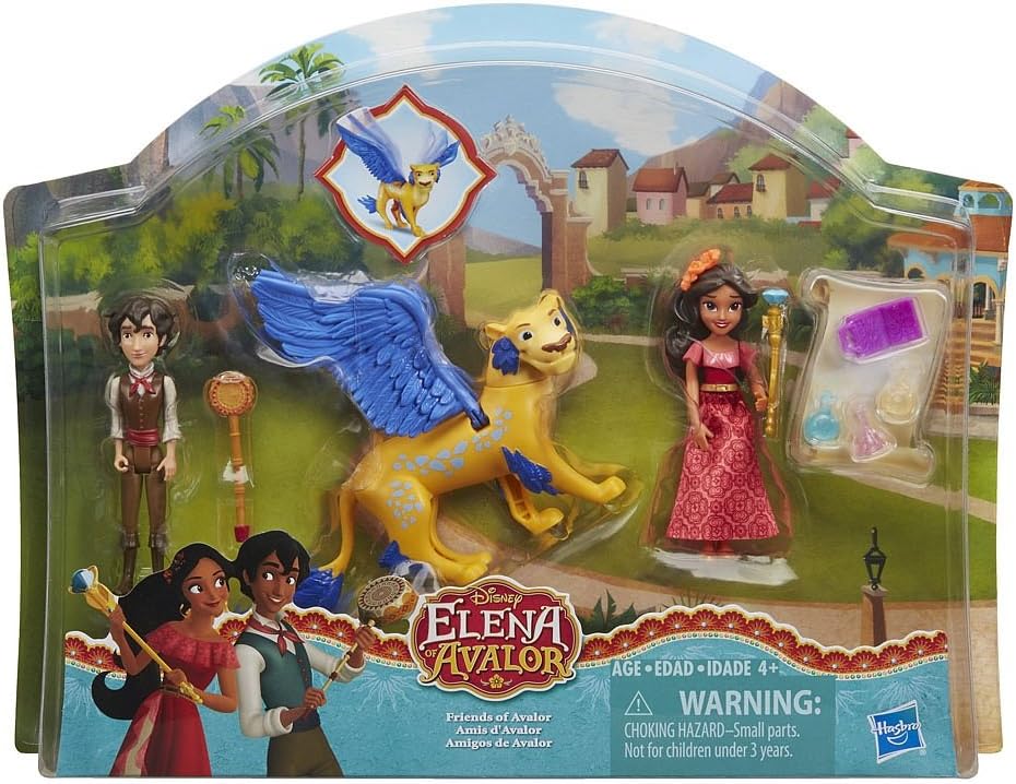 3M Oral Care Exclusive Disney Elena of Avalor - Friends of Avalor Figure Play Set - Inspired by Disney Junior's New Series Elena of Avalor, Brown/a (43234-773)