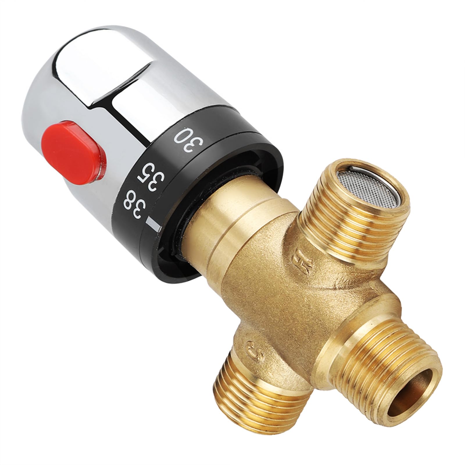 Pangboer B Precisions Temperature Stability 0.5In Dn15 Rass Thermostatic Valves Thermostatic Mixing Valves For Domestic Plumbing Rass