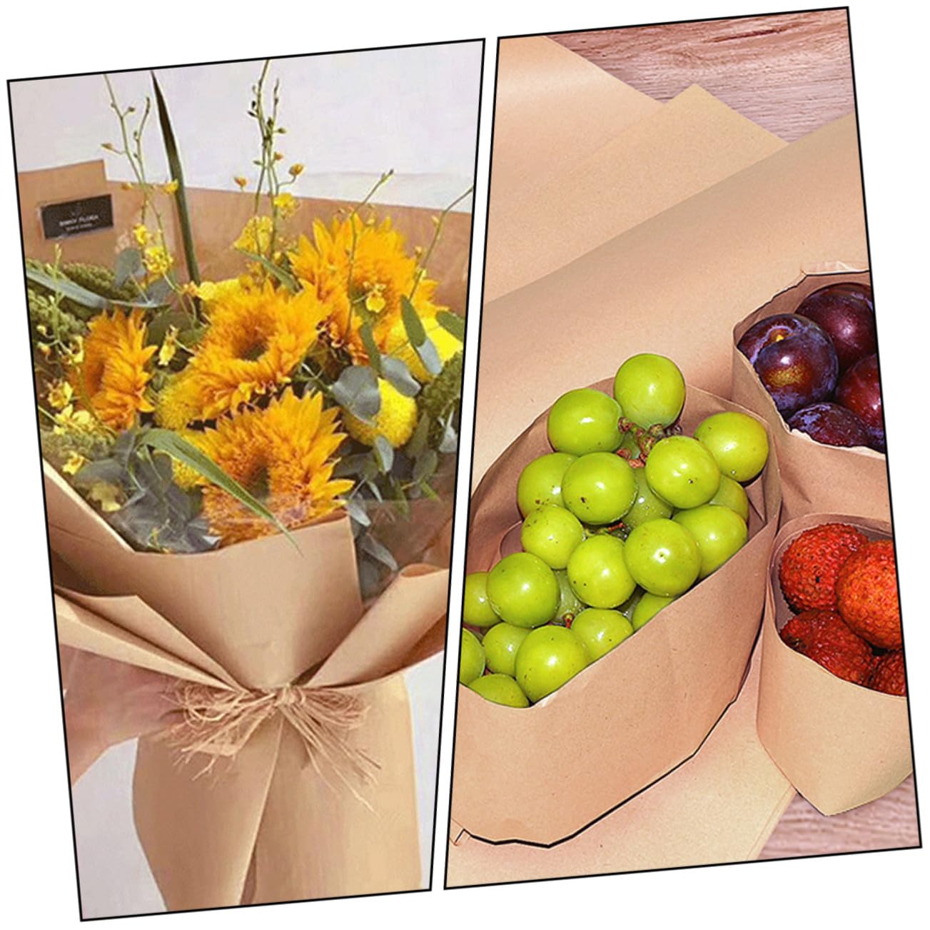 STOBAZA Rouleau de Papier Kraft Marron de 45 Cm X 30 M, Papier Décoratif Sûr Odeur pour Loisirs Créatifs DIY et Emballage Présent